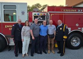 Left to Right
Scott Shilling, Lynnann Shilling, Brandon Shilling, Jake Speers, Jakes Dad, Frank Dowlin